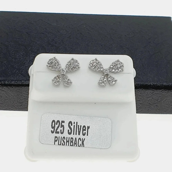 925 sterling silver luxury CZ earrings for women/girls, Best RJUS2141 - Picture 11 of 11